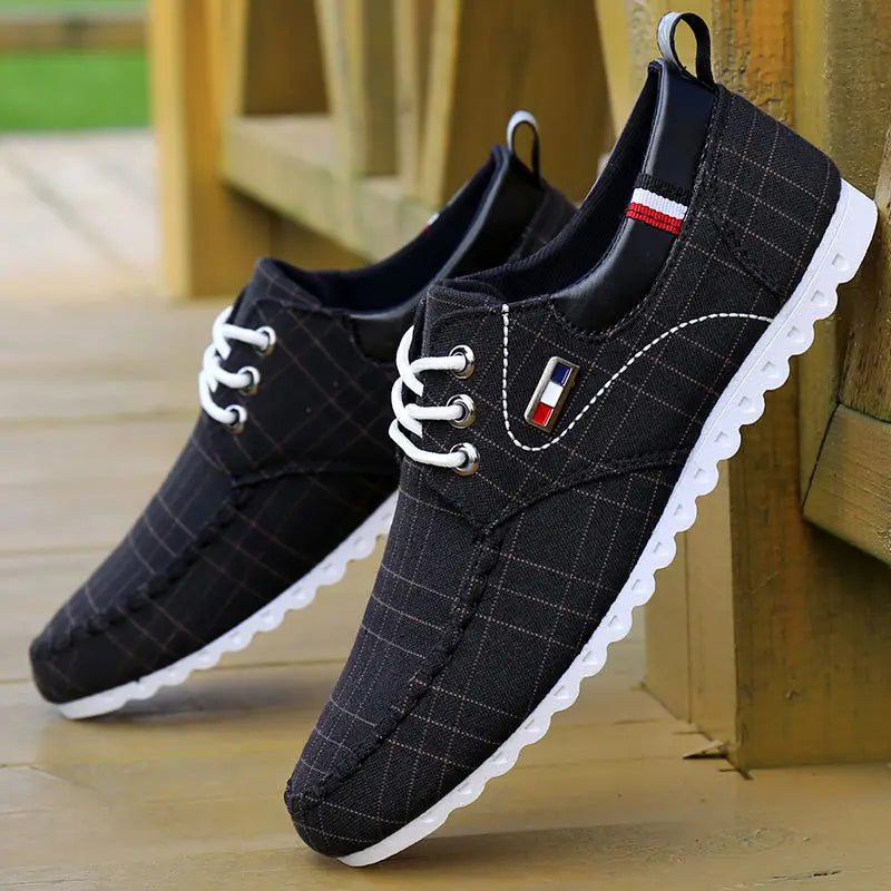 Sylas – Elegante linnen schoenen