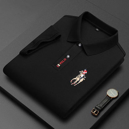 Westley – Elegant geborduurd poloshirt