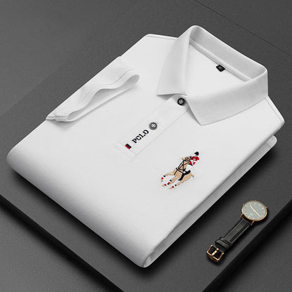 Westley – Elegant geborduurd poloshirt