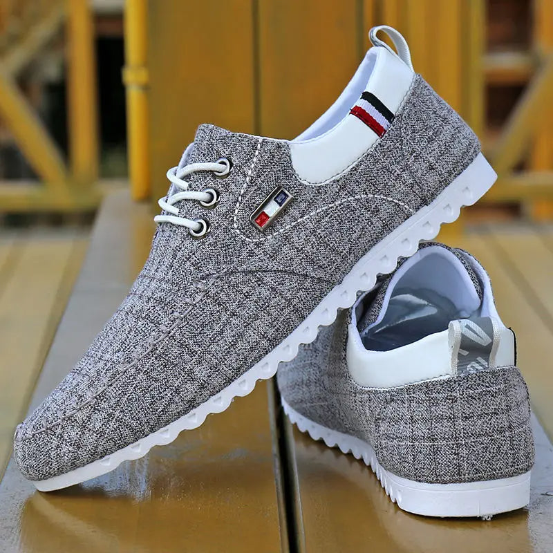 Sylas – Elegante linnen schoenen
